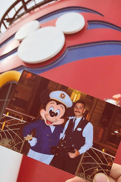 Mauricio Bertoni at Disney Cruise Line